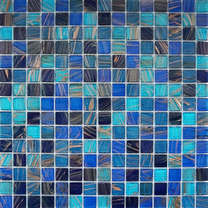 Proveedor de Foshan Azulejos de mosaico Goldline cuadrados de colores mezclados